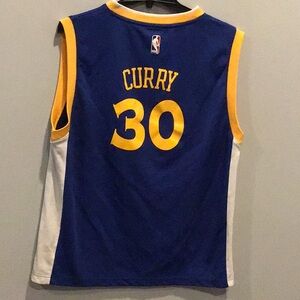 Adidas NBA Steph Curry Warriors basketball jersey
